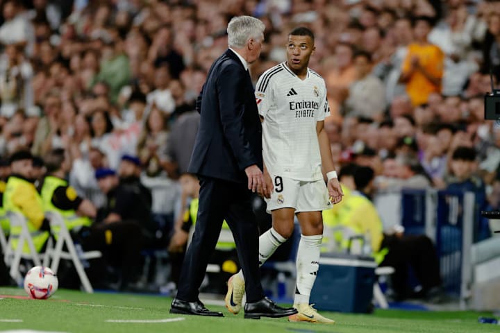 Carlo Ancelotti, Kylian Mbappé